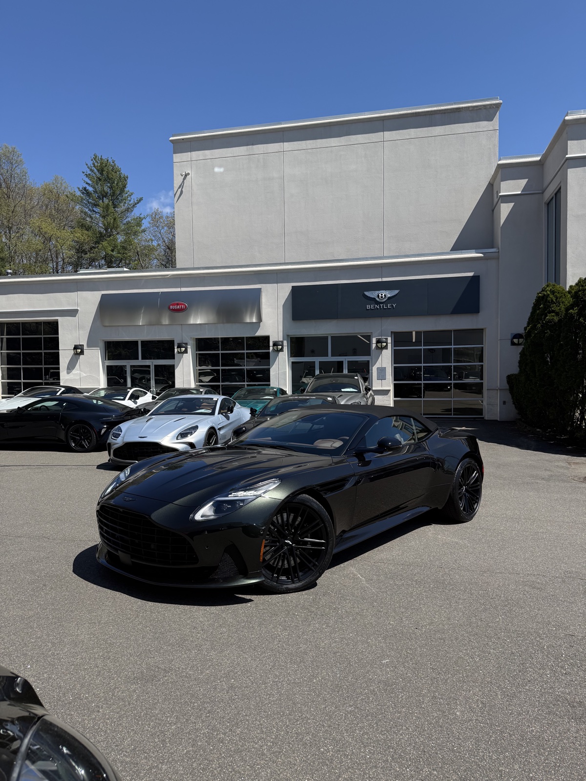 2026 Aston Martin DB12 Volante - Minotaur Green
